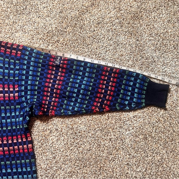 Pringle of Scotland Men’s 100% Wool Pullover Sweater Mens Size Large Blue - Picture 4 of 8